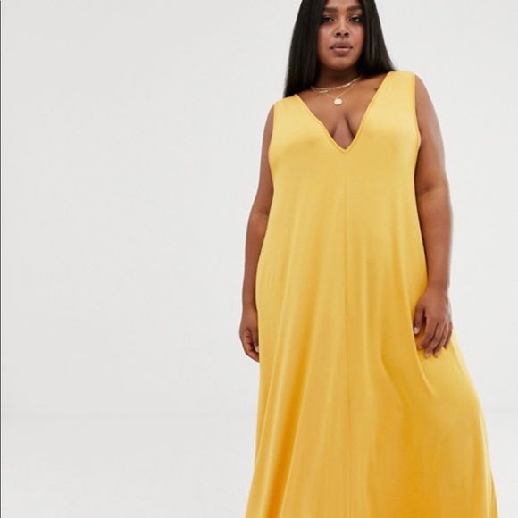 ASOS Curve Dresses & Skirts - Deep V ASOS Maxi Dress